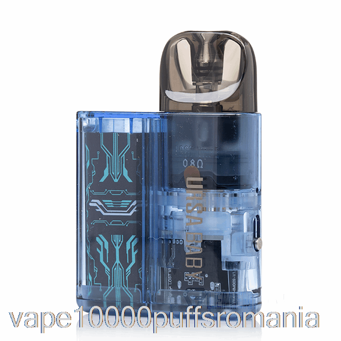 Vape Romania Lost Vape Ursa Baby 18w Pod Sistem Albastru Transparent